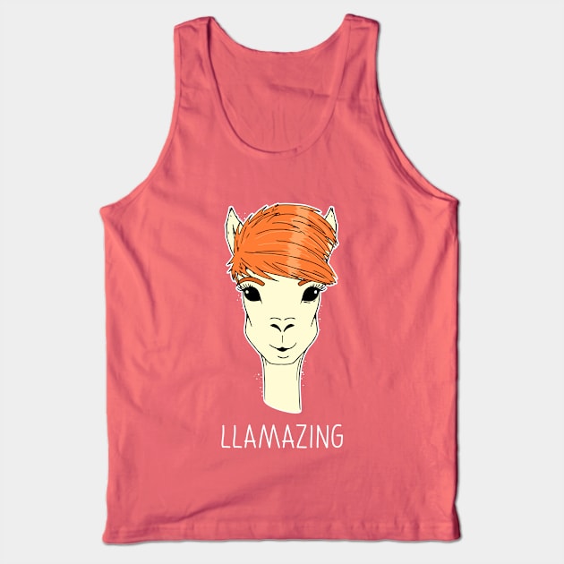 LLAMAZING 02 Tank Top by hyperactive